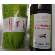 ASTAHanse - Astaxanthin Kapseln 4mg - vegetarische/vegane Kapseln