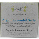 Argan-Lavendel-Seife (Naturkosmetik) - bio-zertifiziert